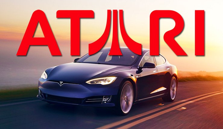 L'auto Tesla e i videogames Atari