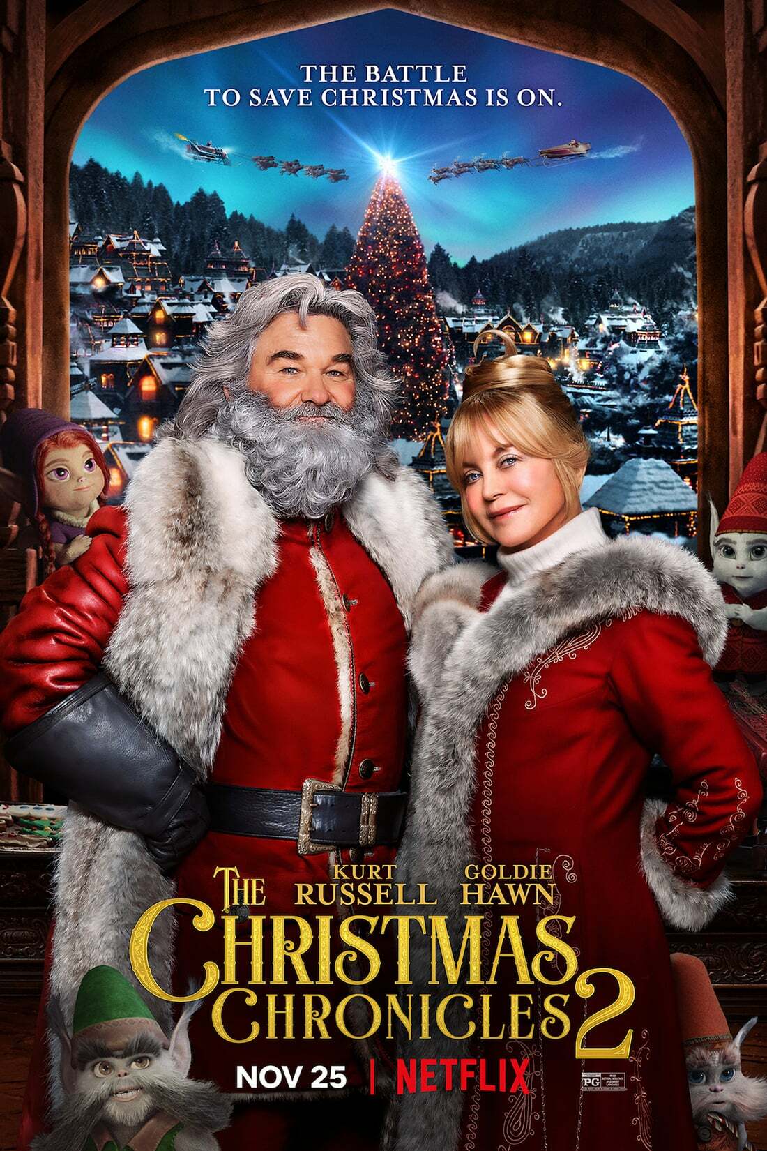 Qualcuno salvi il Natale 2, dal 25 novembre su Netflix Il poster di Qualcuno salvi il Natale 2