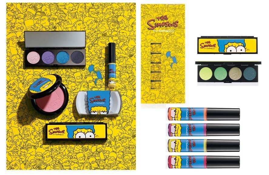 I Simpsons la collezione di Mac Cosmetics