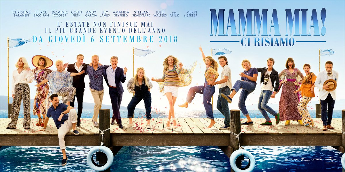 Ecco il poster ufficiale di Mamma Mia! Ci risiamo