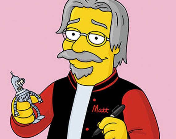 Matt Groening in versione animata