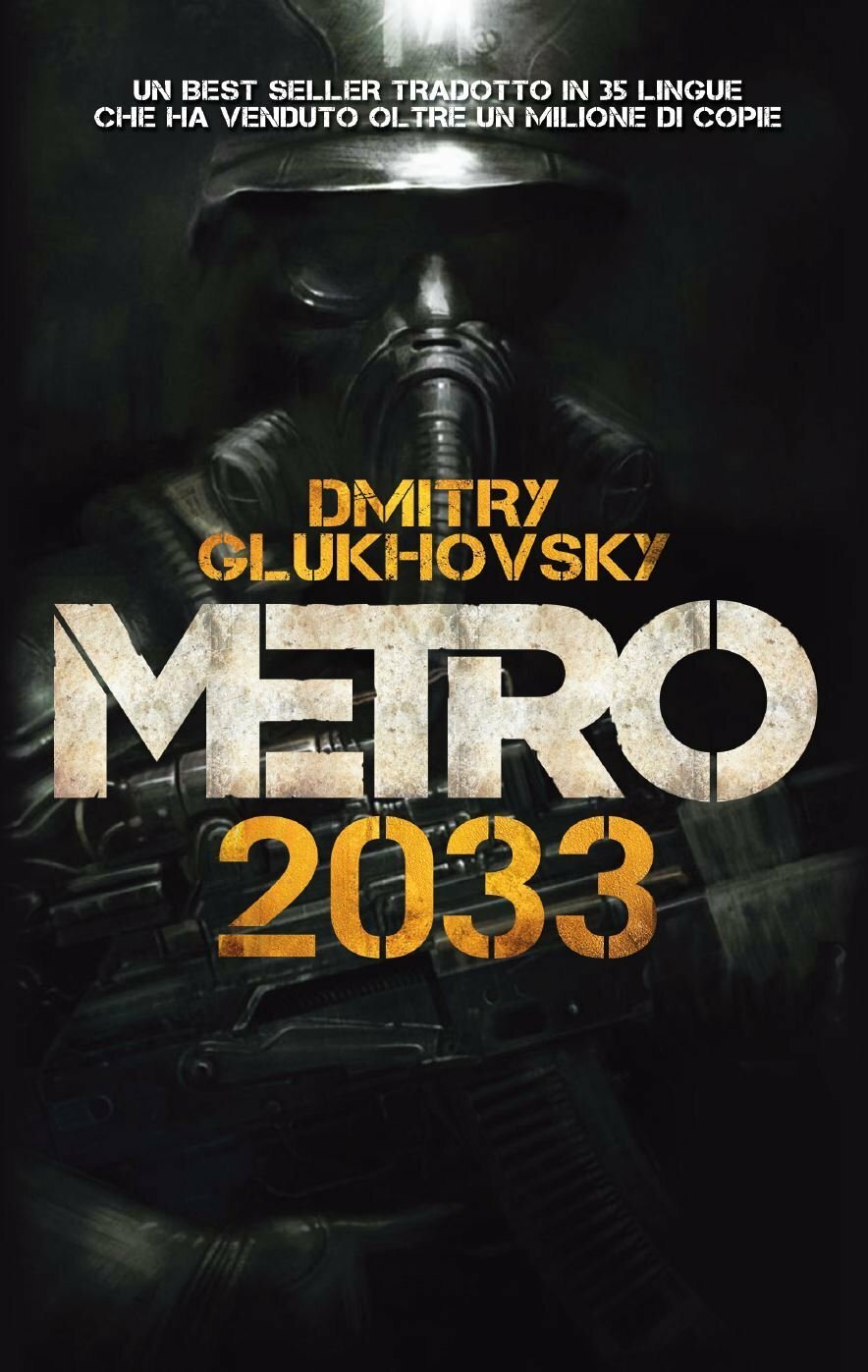 Copertina del primo romanzo della serie Metro 2033