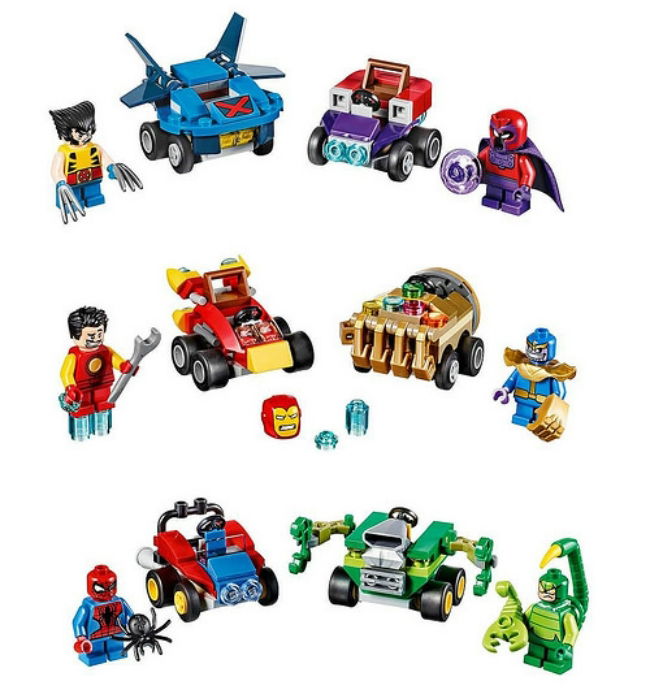Clicca per vedere l'immagine originale La seconda serie di Lego Mighty Micros dedicata al mondo Marvel