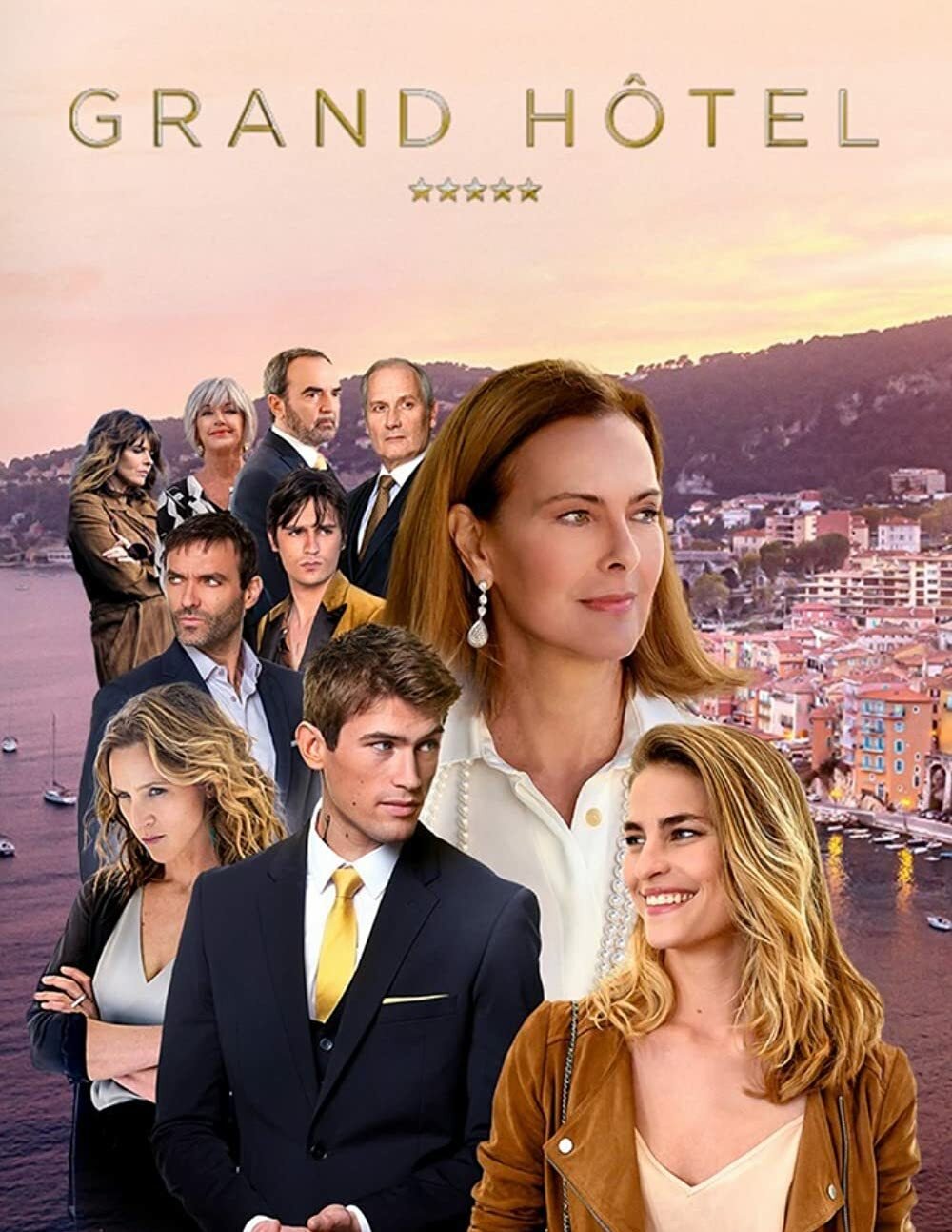 El elenco de Grand Hôtel