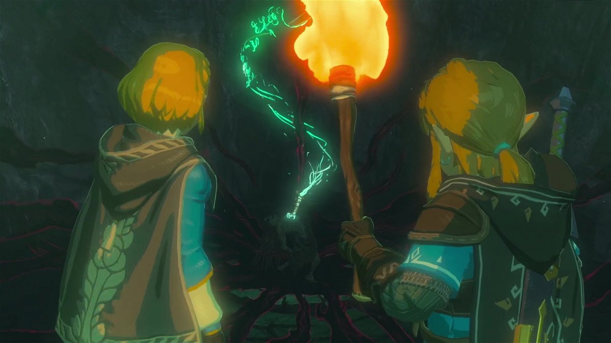 Un fotogramma dal teaser trailer del seguito di The Legend of Zelda: Breath of the Wild