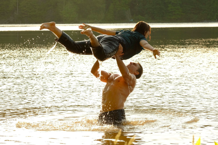 Dirty Dancing - Volo d'angelo Abigail Breslin nella presa volo d'angelo in Dirty Dancing
