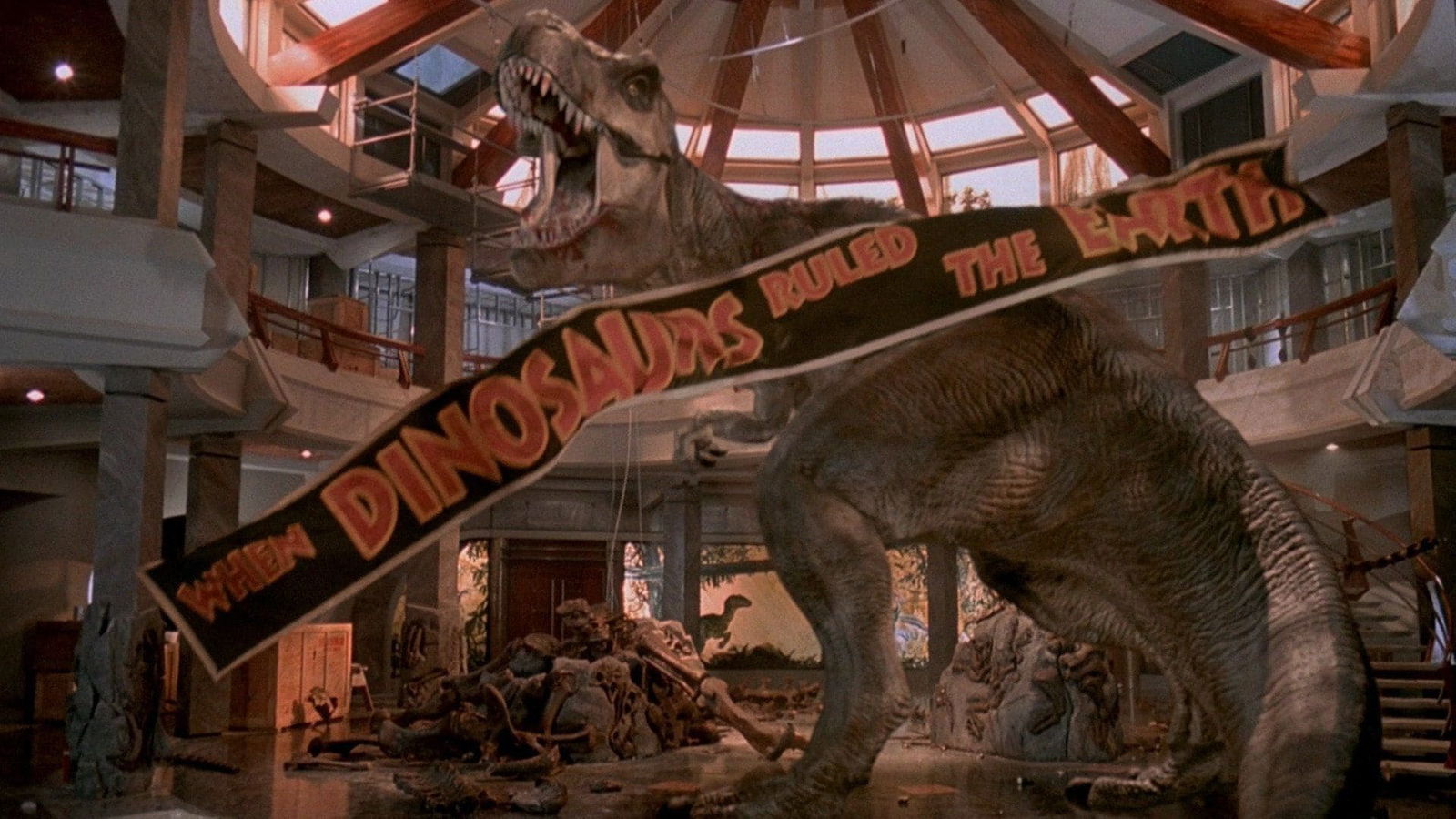 Clicca per vedere l'immagine originale Il T-Rex ritornerà in Dominion