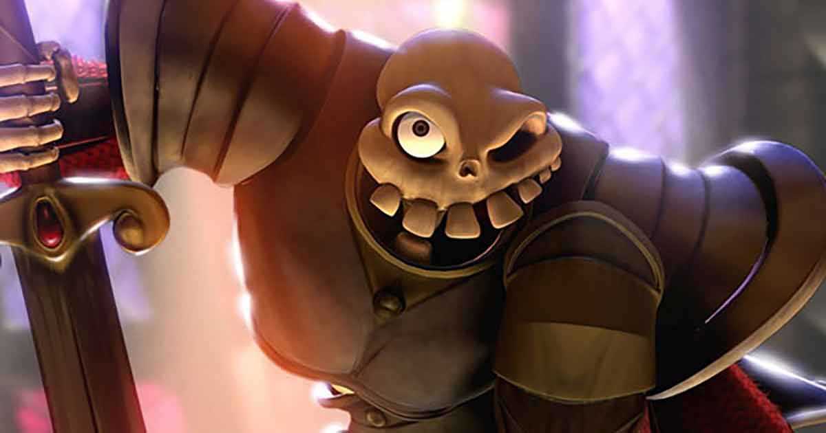 MediEvil, presto novità: Sony chiede di aspettare due settimane Un primo piano di Sir Daniel Fortesque da MediEvil