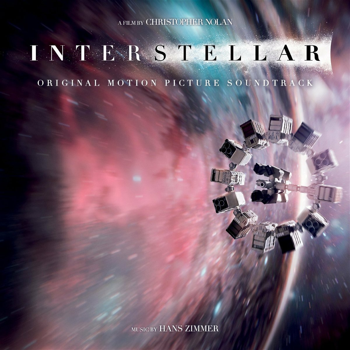La copertina del CD della colonna sonora del film Interstellar