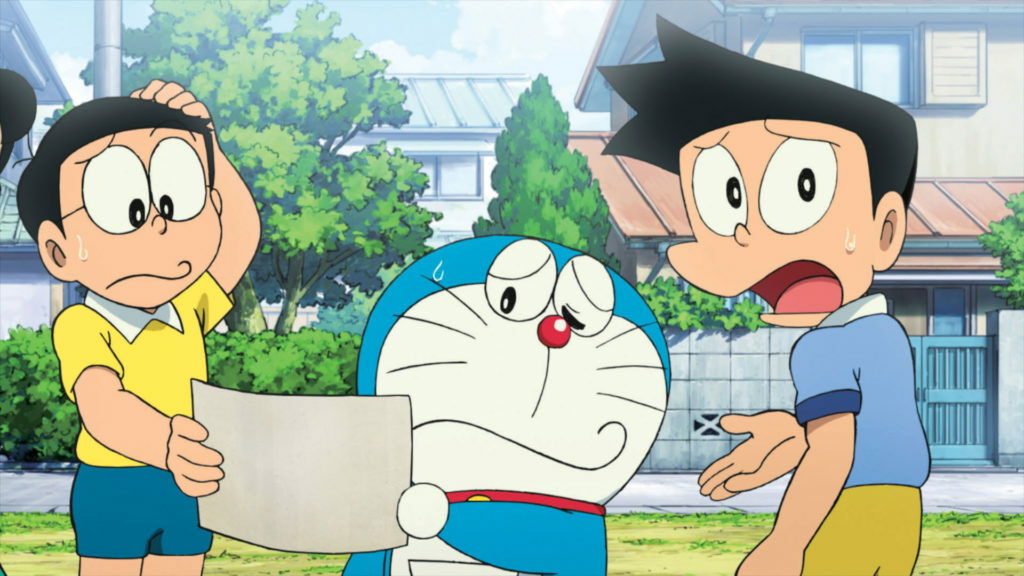 Clicca per vedere l'immagine originale Doraemon non sempre desideroso di aiutare Nobita