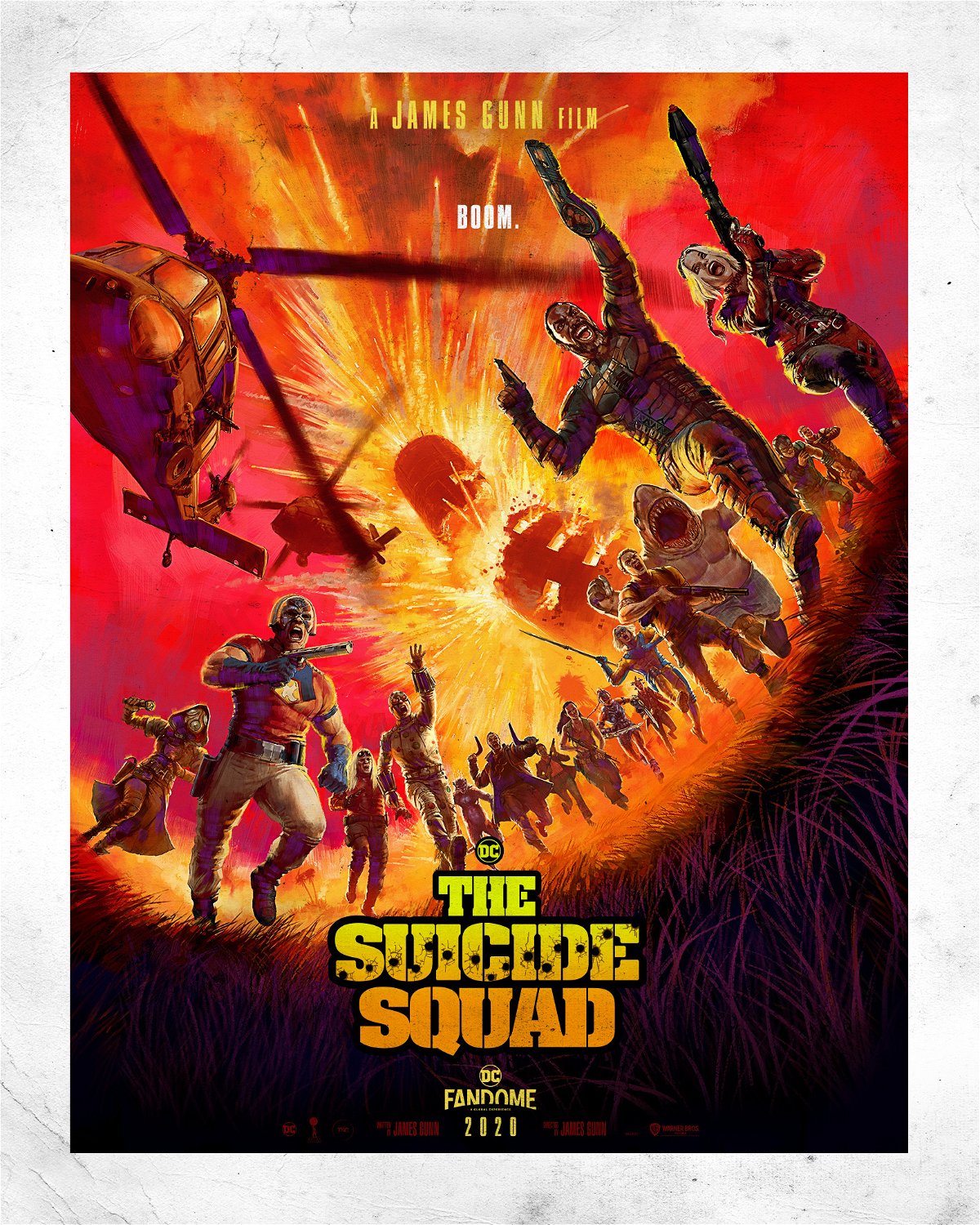 Tutti i personaggi di The Suicide Squad nel poster ufficiale