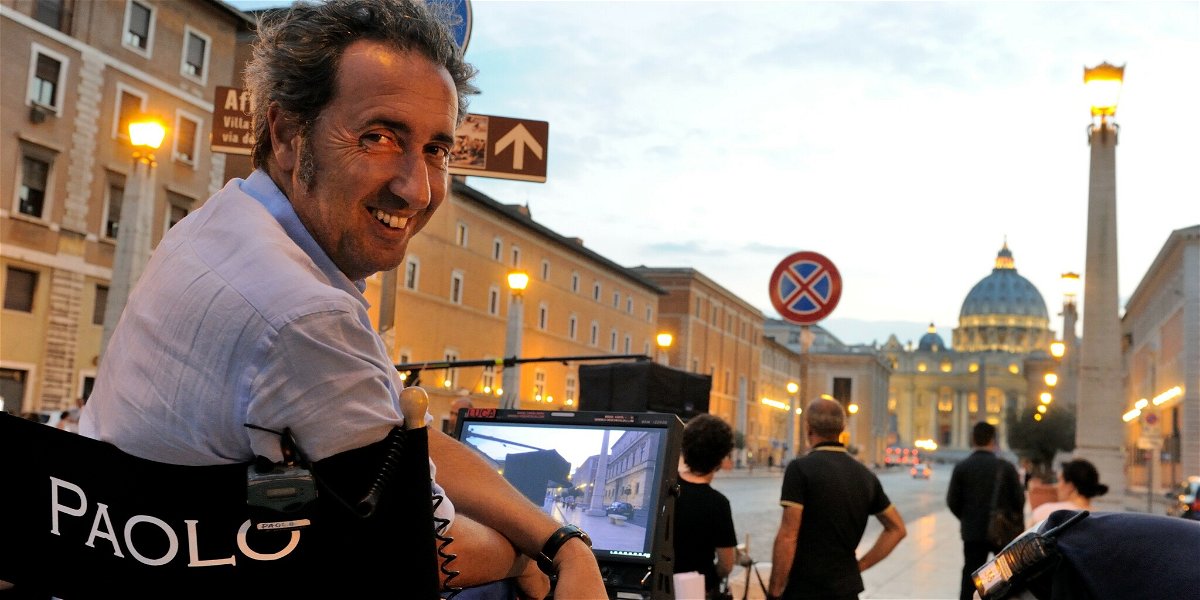 Paolo Sorrentino durante le riprese di The Young Pope