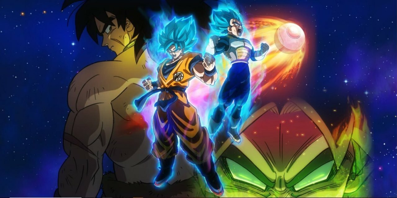 Clicca per vedere l'immagine originale Dragon Ball Super Broly personaggi del film e navicella