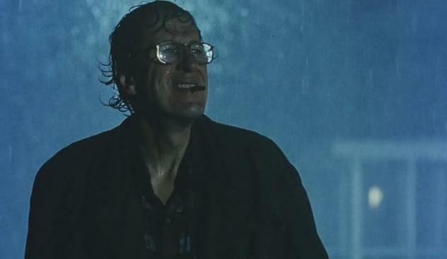 L'attore Geoffrey Rush in una scena del film Shine