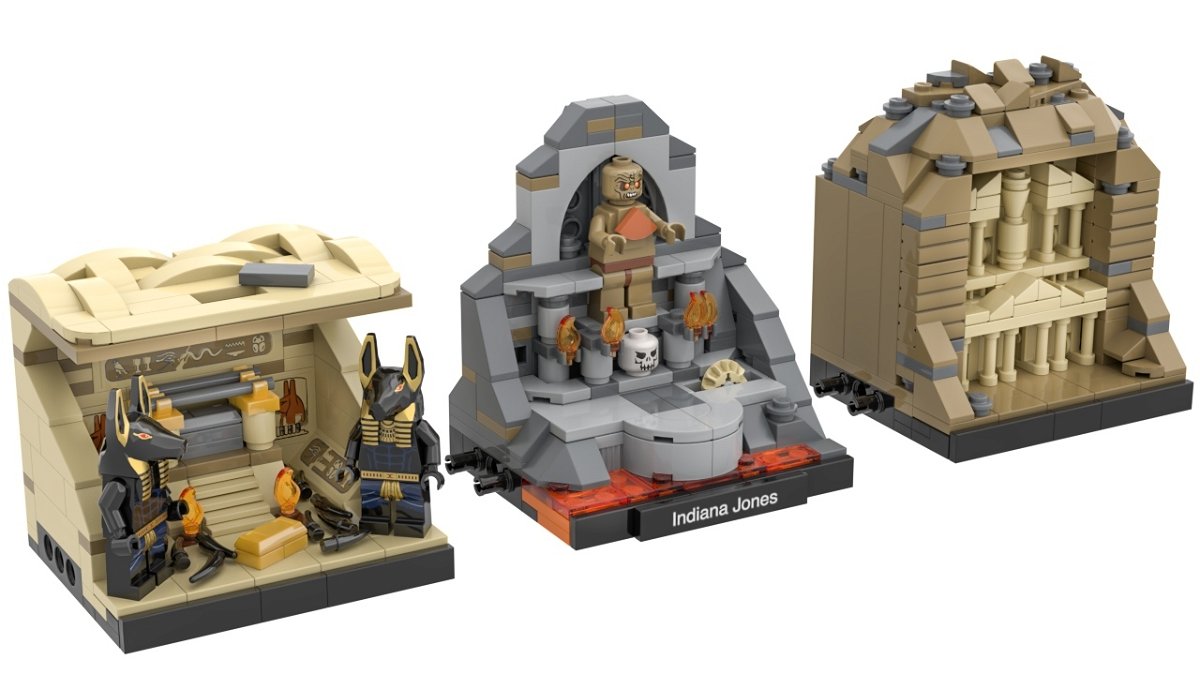 Funzione modulare del set LEGO di Indiana Jones
