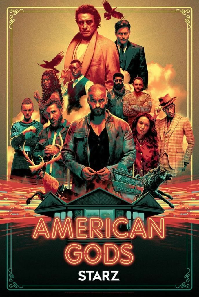 Ecco il poster della seconda stagione di American Gods