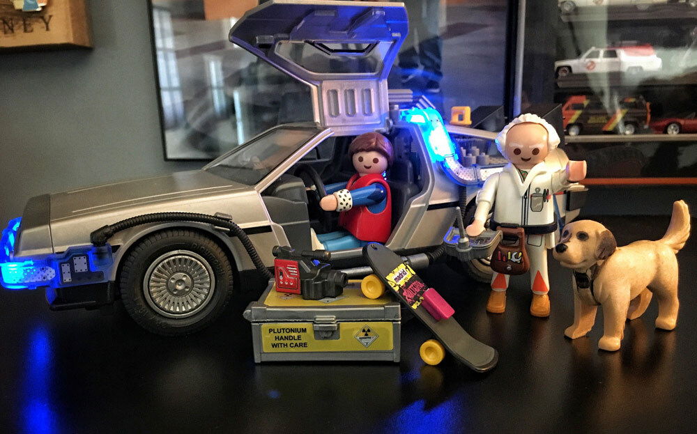 Clicca per vedere l'immagine originale Marty Doc Playmobil