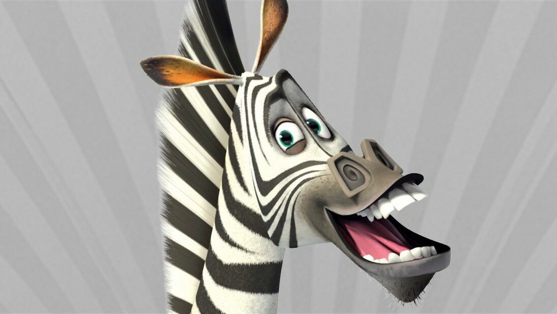 Clicca per vedere l'immagine originale Marty la zebra
