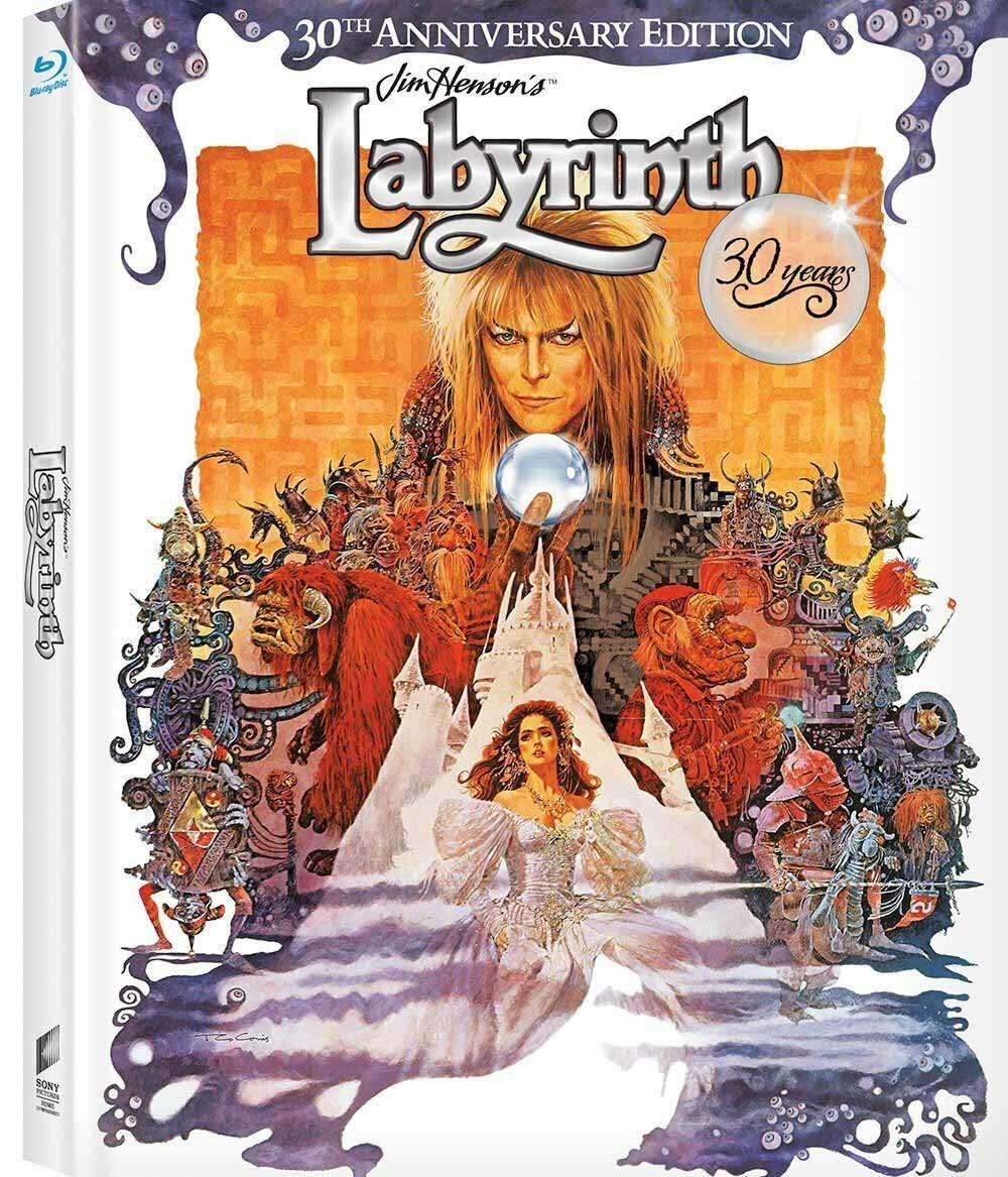 La copertina del Blu-ray di Labyrinth - Dove tutto è possibile
