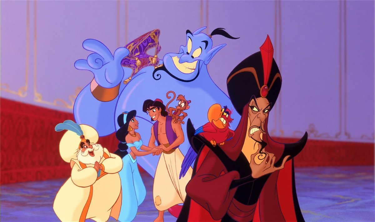 I personaggi di Aladdin, il lungometraggio animato Disney del 1992