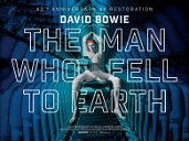 Copertina di David Bowie torna al cinema nella versione restaurata in 4K de L'uomo che cadde sulla Terra 