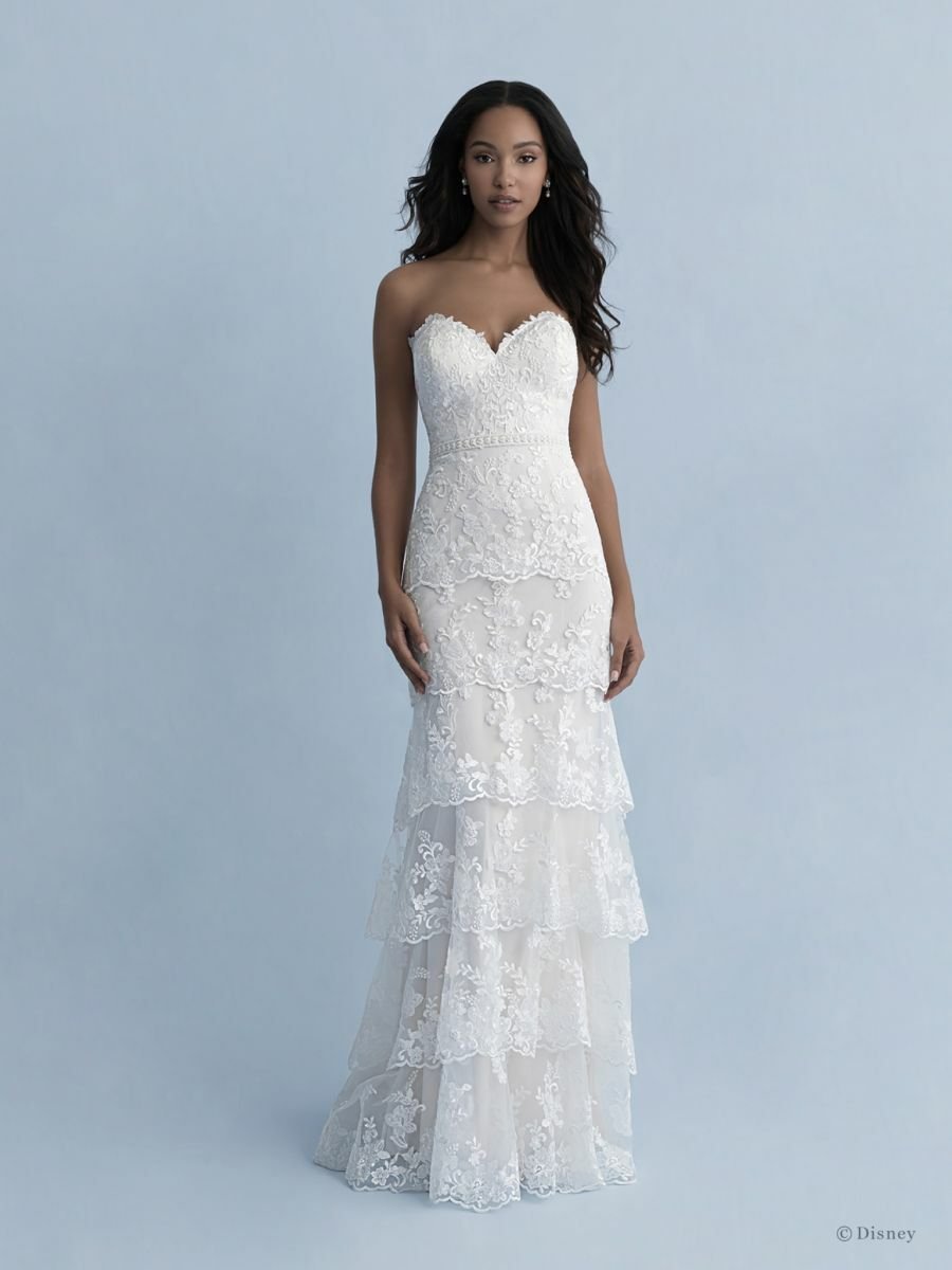 Allure Bridals wedding dress inspired by Tiana
