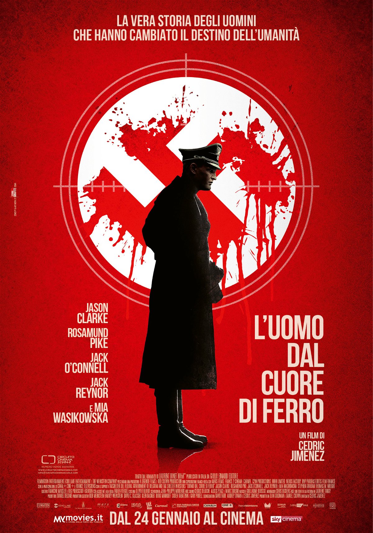 Il poster italiano de L'uomo dal cuore di ferro