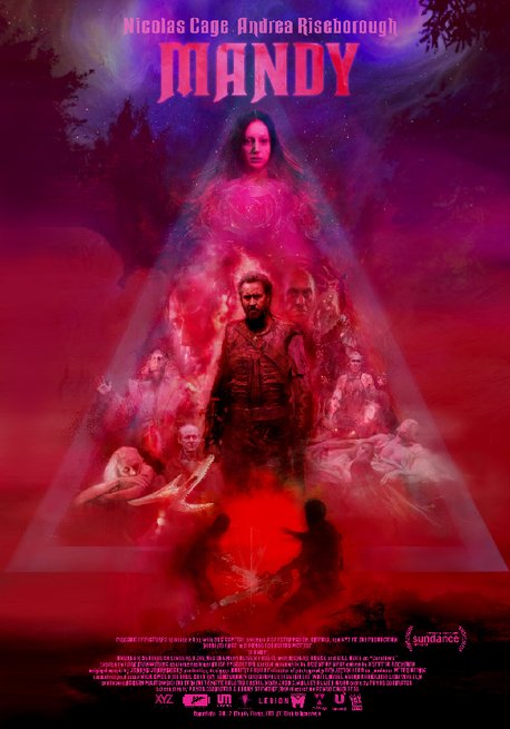 Nicolas Cage nel poster ufficiale di Mandy