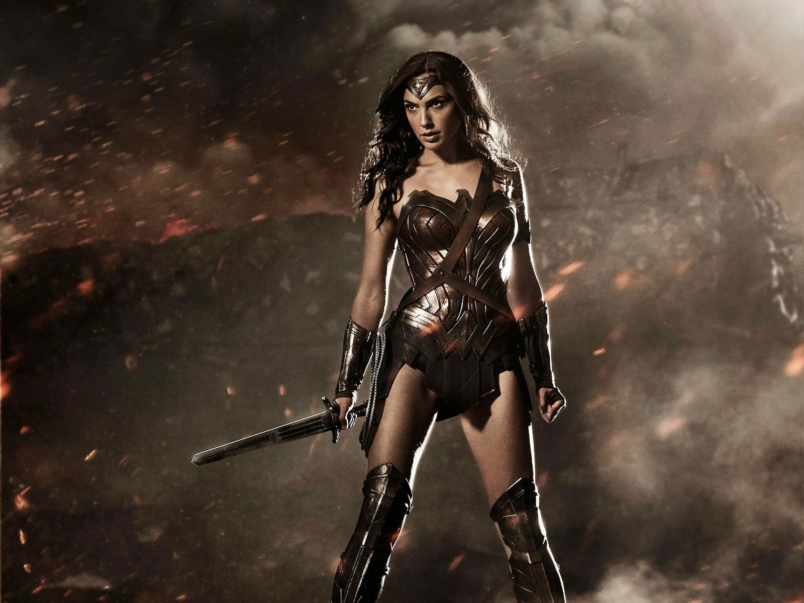 Gal Gadot è Wonder Woman in Batman v Superman