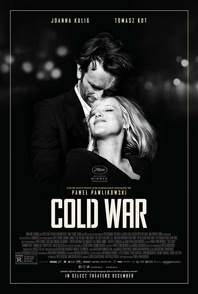 Joanna Kulig e Tomasz Kot nel poster internazionale di Cold War