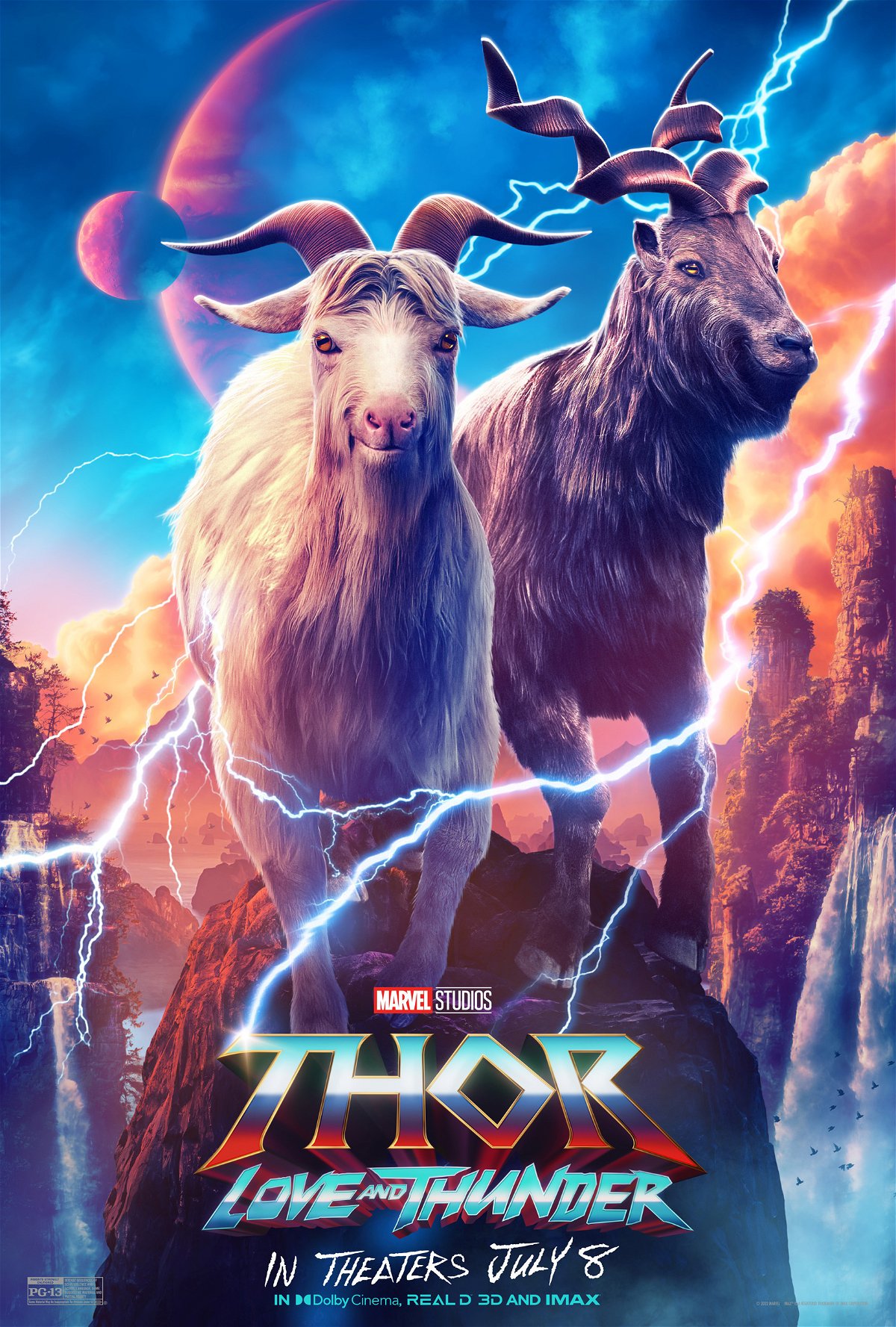 Thor: Love and Thunder - le capre di Thor