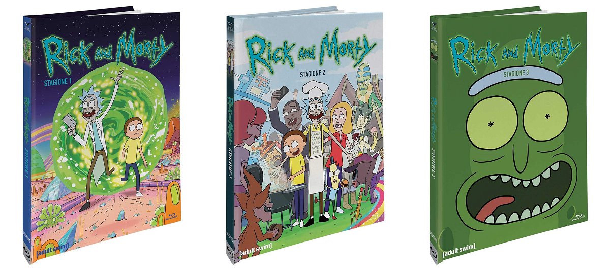 Le edizioni Blu-ray di Rick and Morty