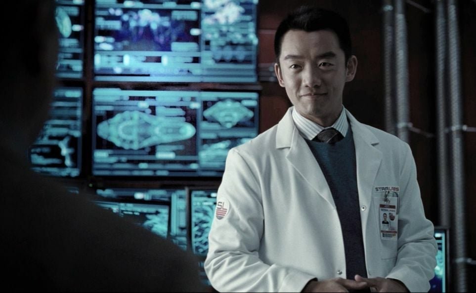 Ryan Choi (Atom) in uno screen di Justice League: The Snyder Cut