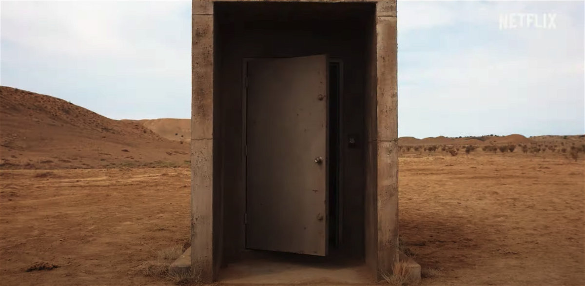 Una porta corazzata nel deserto