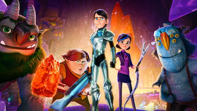I protagonisti dei Trollhunters Jim Lake e i troll