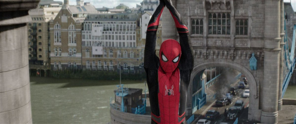 Tom Holland en Spider-Man: Lejos de casa