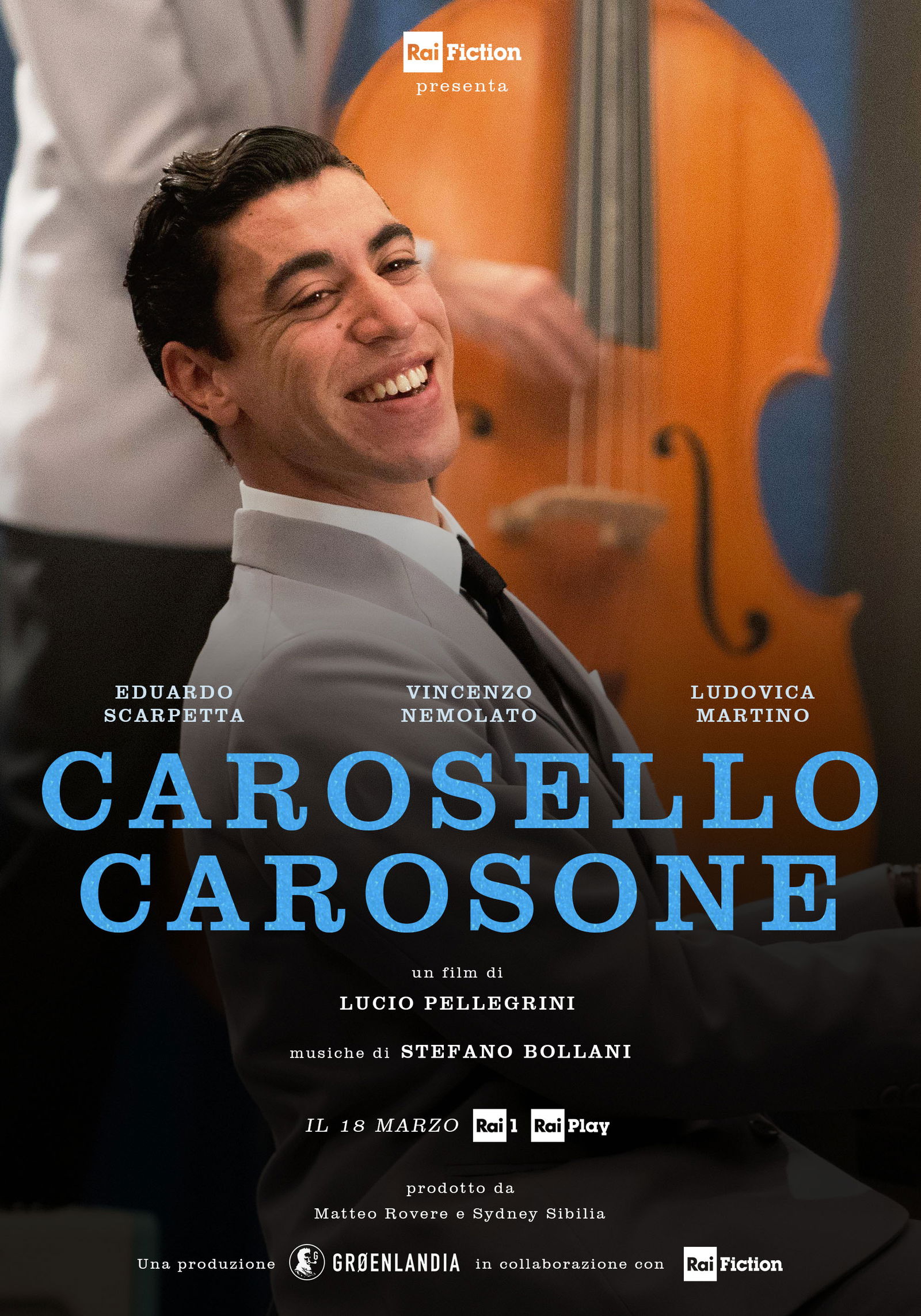 Clicca per vedere l'immagine originale Il poster di Carosello Carosone