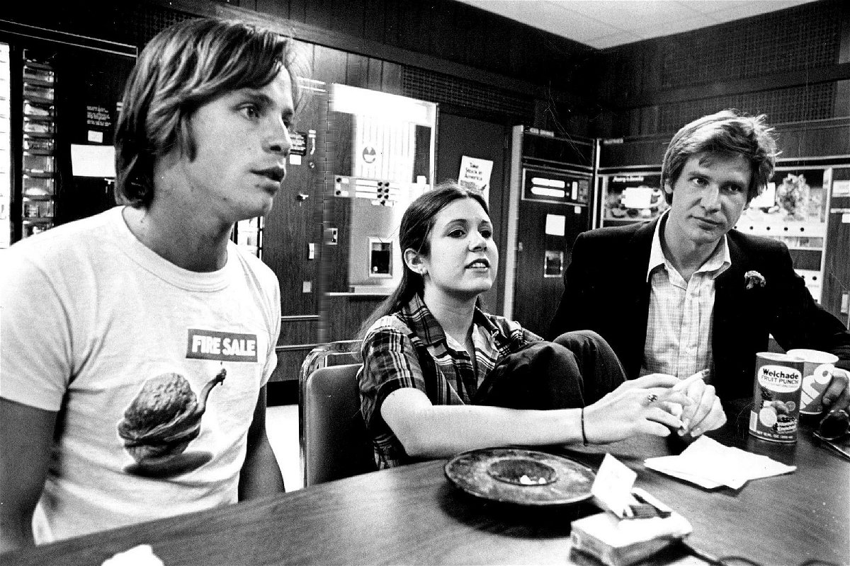  Carrie Fisher, Mark Hamill e Harrison Ford