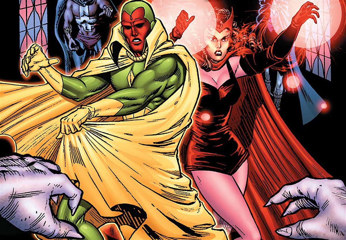 Dettaglio della cover Avengers: Vision and the Scarlet Witch - A Year In The Life