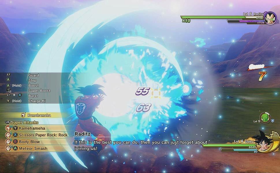 Clicca per vedere l'immagine originale Dragon Ball Z: Kakaroth Kamehameha