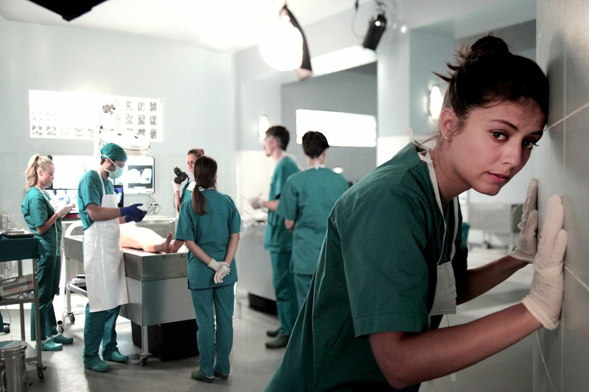 Clicca per vedere l'immagine originale Una scena de L'allieva con Alessandra Mastronardi
