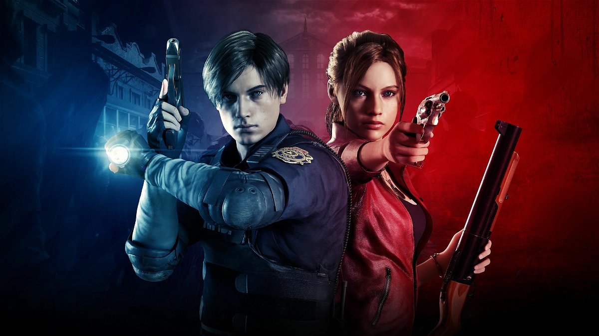 Un'immagine di Leon e Claire dal remake di Resident Evil 2