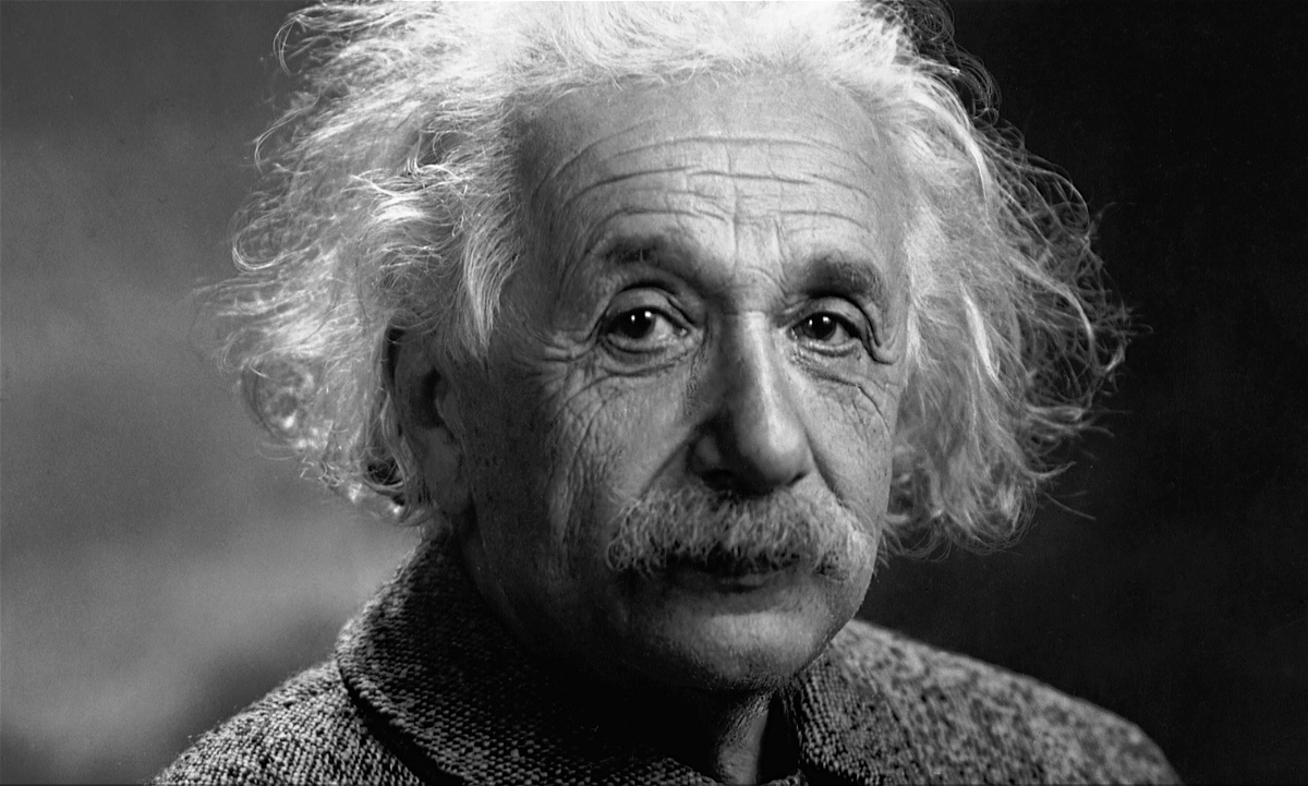 Il fisico Albert Einstein