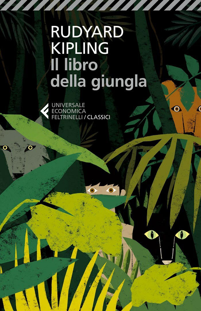Rudyard Kipling, Il libro della giungla Copertina de Il libro della giungla di Rudyard Kipling