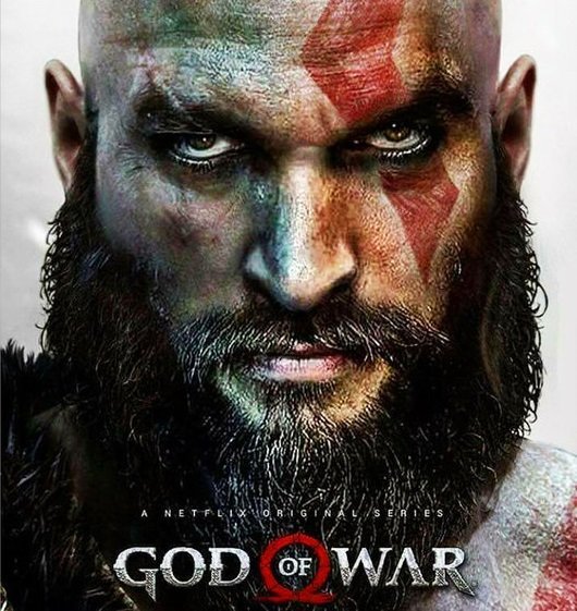 La serie fake di God of War con Jason Momoa