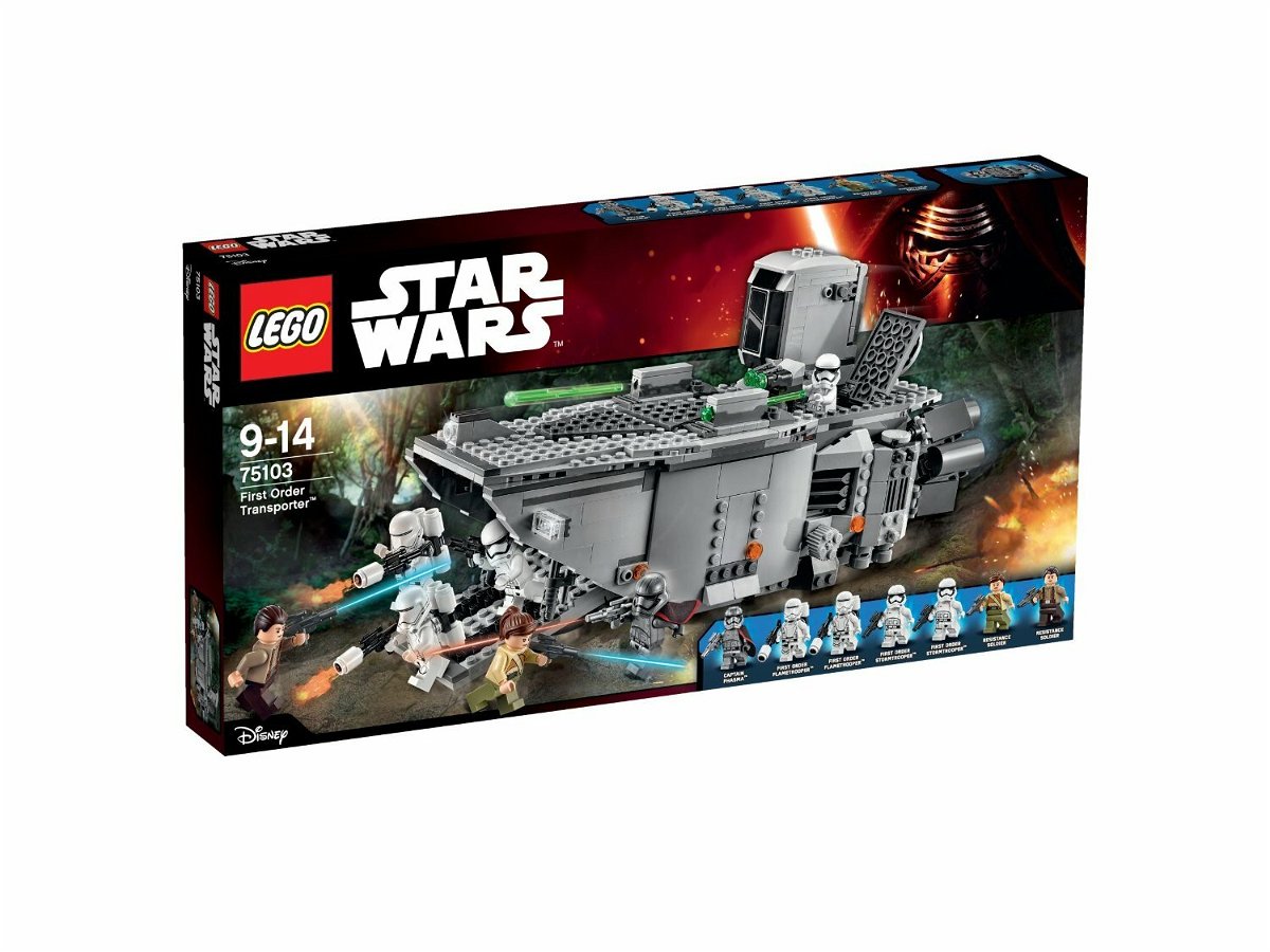 LEGO - Star Wars 75103 First Order Transporter foto scatola