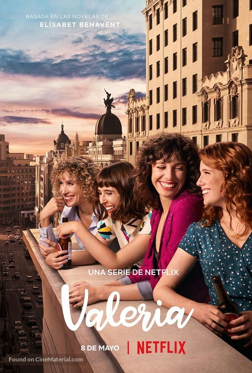 Clicca per vedere l'immagine originale Il poster della serie Valeria