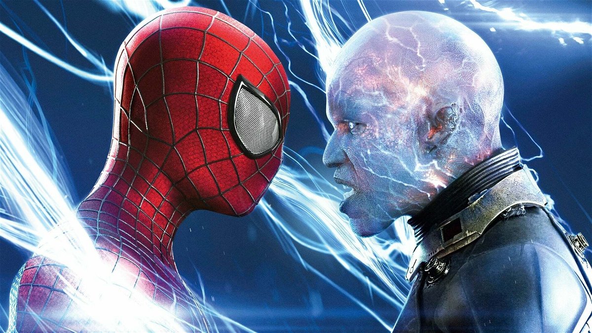 Spider-Man ed Electro di profilo