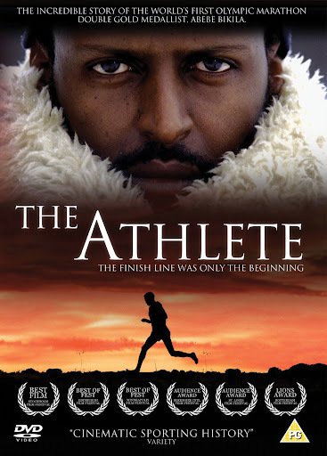 Il poster del film L'atleta – Abebe Bikila