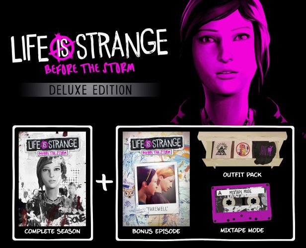 Todos los contenidos de la Edición Deluxe de Life Is Strange: Before The Storm